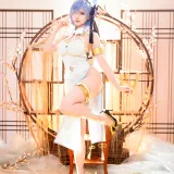 星之迟迟《2024年01月计划B RE：0 蕾姆 旗袍ver》写真图集 76P｜在线预览与图包下载
