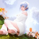 星之迟迟《2024年01月计划赠品 RE：0 蕾姆 绵羊ver》写真图集 38P｜在线预览与图包下载