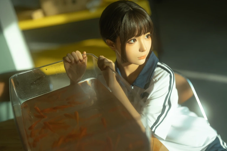 蠢沫沫《学妹》写真图集 13P｜在线预览与图包下载