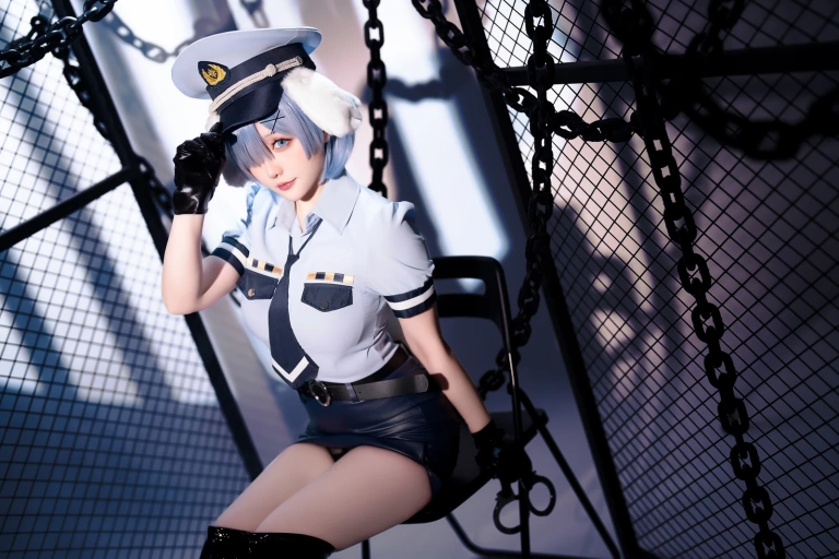 星之迟迟《2024年02月计划C RE：0 蕾姆 狗耳警官》写真图集 101P+1V｜在线预览与图包下载