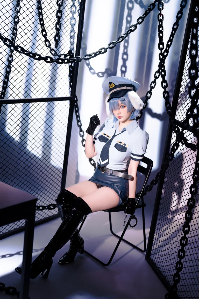 星之迟迟《2024年02月计划C RE：0 蕾姆 狗耳警官》写真图集 101P+1V｜在线预览与图包下载