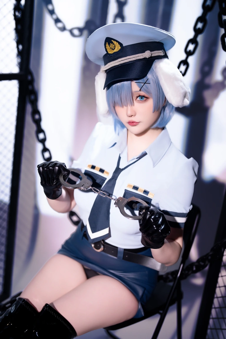 星之迟迟《2024年02月计划C RE：0 蕾姆 狗耳警官》写真图集 101P+1V｜在线预览与图包下载