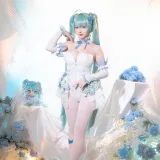 星之迟迟《2024年02月计划A 初音未来 粉蝶花精灵》写真图集 54P+1V｜在线预览与图包下载