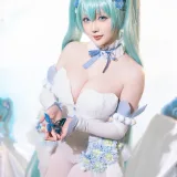 星之迟迟《2024年02月计划A 初音未来 粉蝶花精灵》写真图集 54P+1V｜在线预览与图包下载