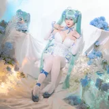 星之迟迟《2024年02月计划A 初音未来 粉蝶花精灵》写真图集 54P+1V｜在线预览与图包下载