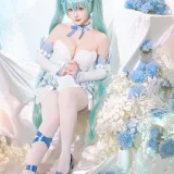 星之迟迟《2024年02月计划A 初音未来 粉蝶花精灵》写真图集 54P+1V｜在线预览与图包下载