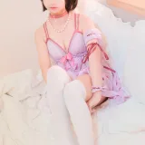 蠢沫沫《惠睡衣》写真图集 44P｜在线预览与图包下载