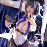 星之迟迟《2024年08月计划B 碧蓝航线 柴郡》写真图集 32P｜在线预览与图包下载