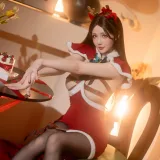 星之迟迟《2024圣诞 全3套》写真图集 180P｜在线预览与图包下载