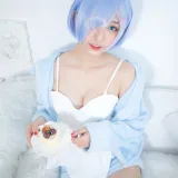 神楽坂真冬《第二季 序号8：蕾姆《Milk by blue》》写真图集 150P｜在线预览与图包下载