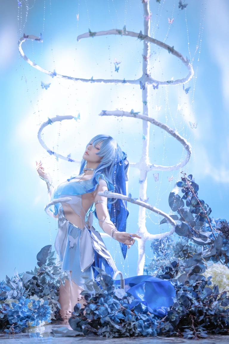 星之迟迟《2025年02月计划B 鸣潮 守岸人》写真图集 34P｜在线预览与图包下载