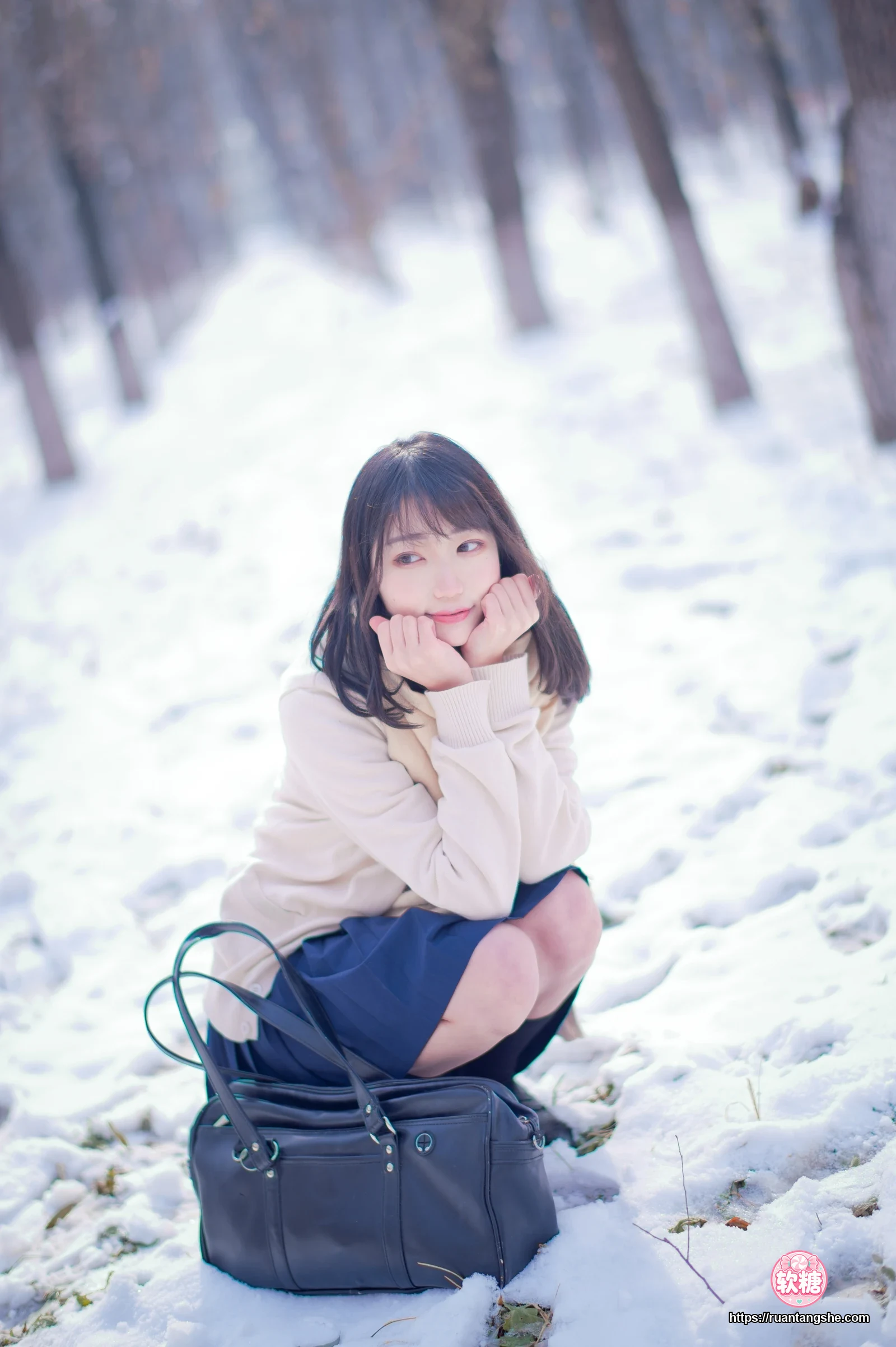 周叽是可爱兔兔 周叽是可爱兔兔 NO.28 - 雪景jk