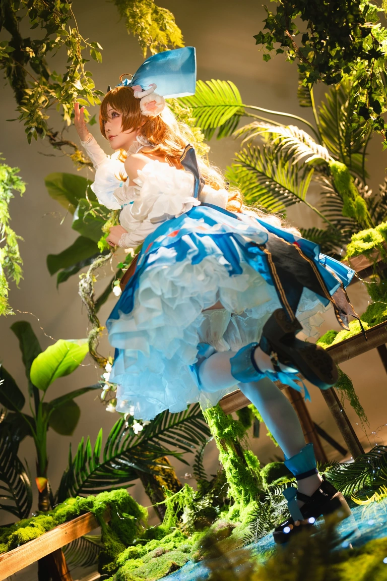 星之迟迟《2025年5月计划A 明日方舟 纯烬艾雅法拉·远行前的野餐》写真图集 34P｜在线预览与图包下载