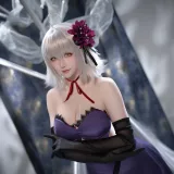 星之迟迟《2025年5月计划B FGO 黑贞德alter嘉年华礼服》写真图集 33P｜在线预览与图包下载