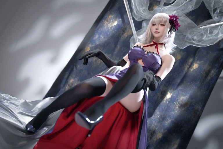 星之迟迟《2025年5月计划B FGO 黑贞德alter嘉年华礼服》写真图集 33P｜在线预览与图包下载