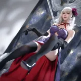 星之迟迟《2025年5月计划B FGO 黑贞德alter嘉年华礼服》写真图集 33P｜在线预览与图包下载