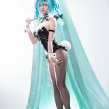 星之迟迟《2025年5月计划C 初音未来兔女郎》写真图集 44P+1V｜在线预览与图包下载