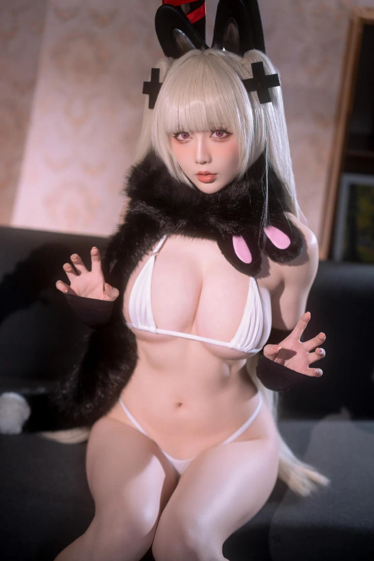 星之迟迟《2025年5月计划F 碧蓝航线 可畏·摇滚兔兔》写真图集 60P｜在线预览与图包下载
