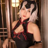 神楽坂真冬《第二季 序号11：旗袍黑贞》写真图集 150P｜在线预览与图包下载