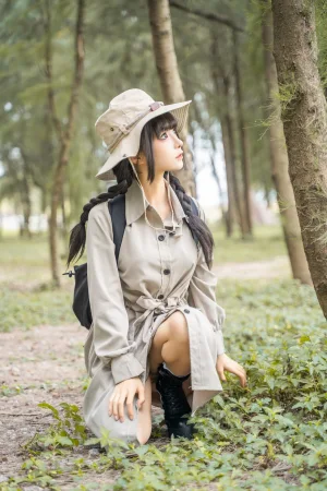 蠢沫沫《露营》写真图集 53P｜在线预览与图包下载
