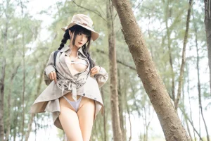 蠢沫沫《露营》写真图集 53P｜在线预览与图包下载