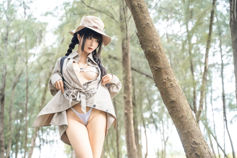 蠢沫沫《露营》写真图集 53P｜在线预览与图包下载