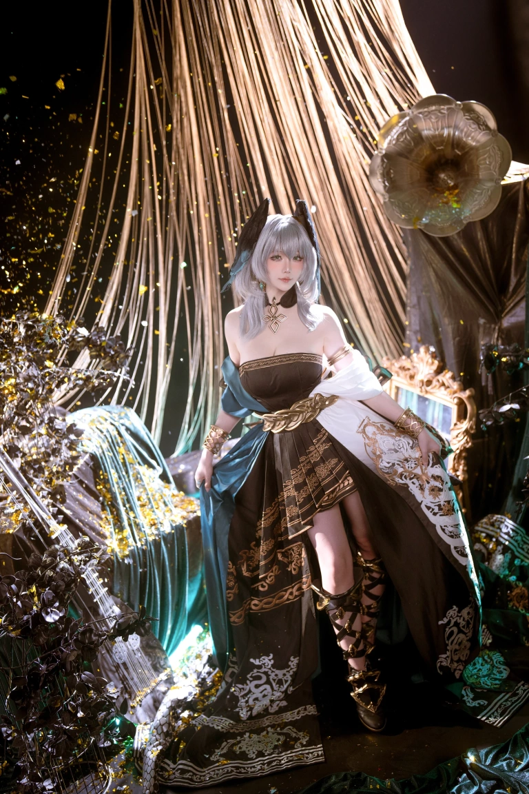 星之迟迟《2025年12月计划A 明日方舟 霍尔海雅》写真图集 35P｜在线预览与图包下载
