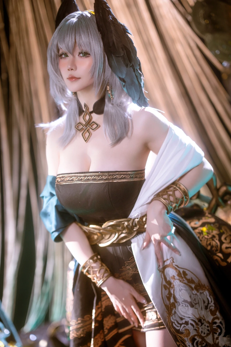 星之迟迟《2025年12月计划A 明日方舟 霍尔海雅》写真图集 35P｜在线预览与图包下载