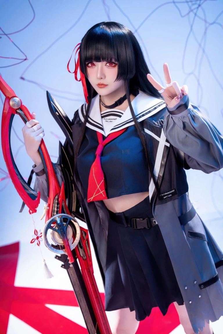 星之迟迟《2026年04月计划 鸣潮 千咲JK》写真图集 64P｜在线预览与图包下载