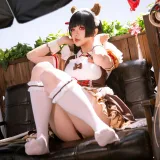 星之迟迟《2026年04月计划 鸣潮 千咲·联动咖啡女仆》写真图集 42P｜在线预览与图包下载
