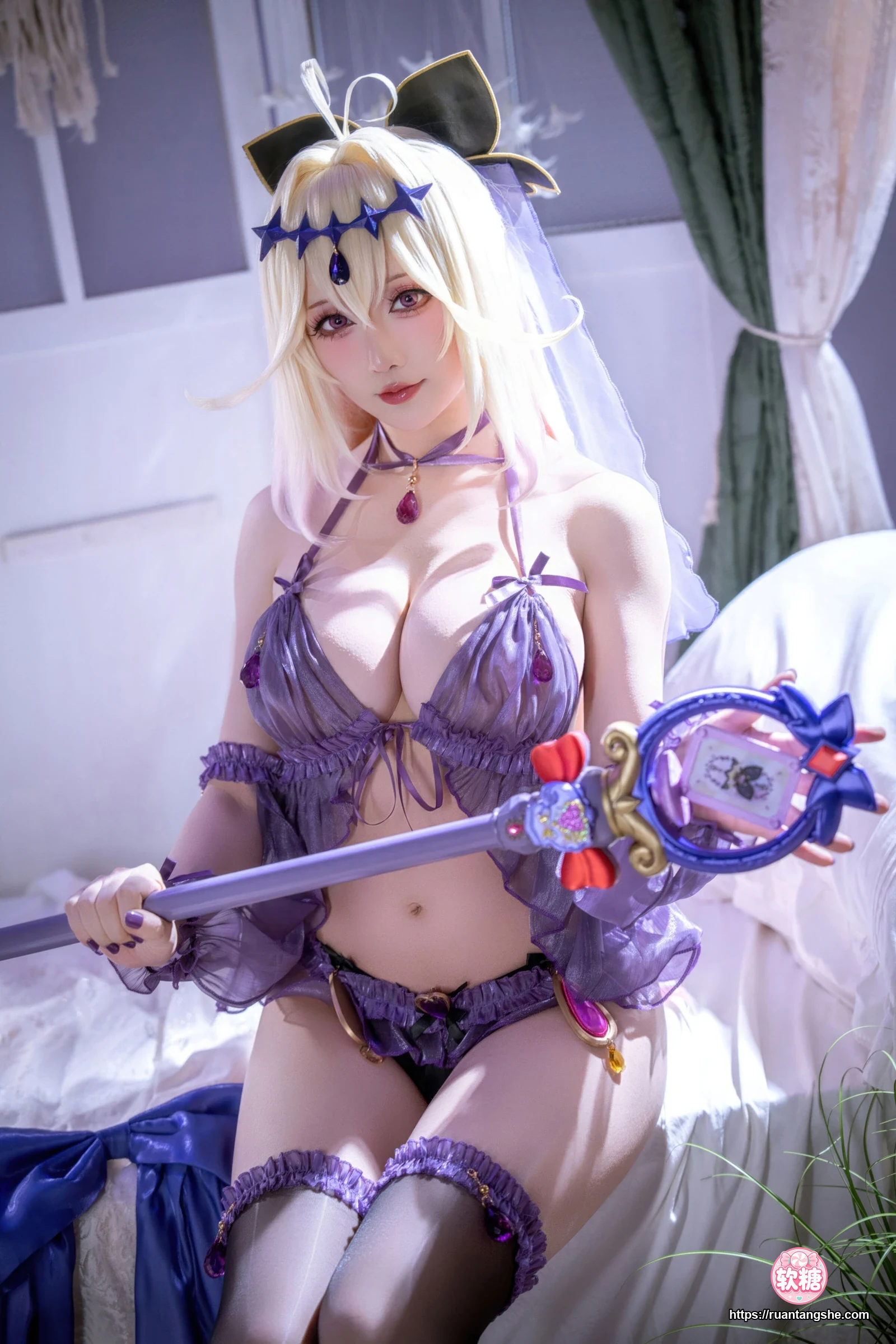 星之迟迟 星之迟迟 NO.346 - 2026年06月计划 名侦探光之美少女 森亚露露卡原皮+同人