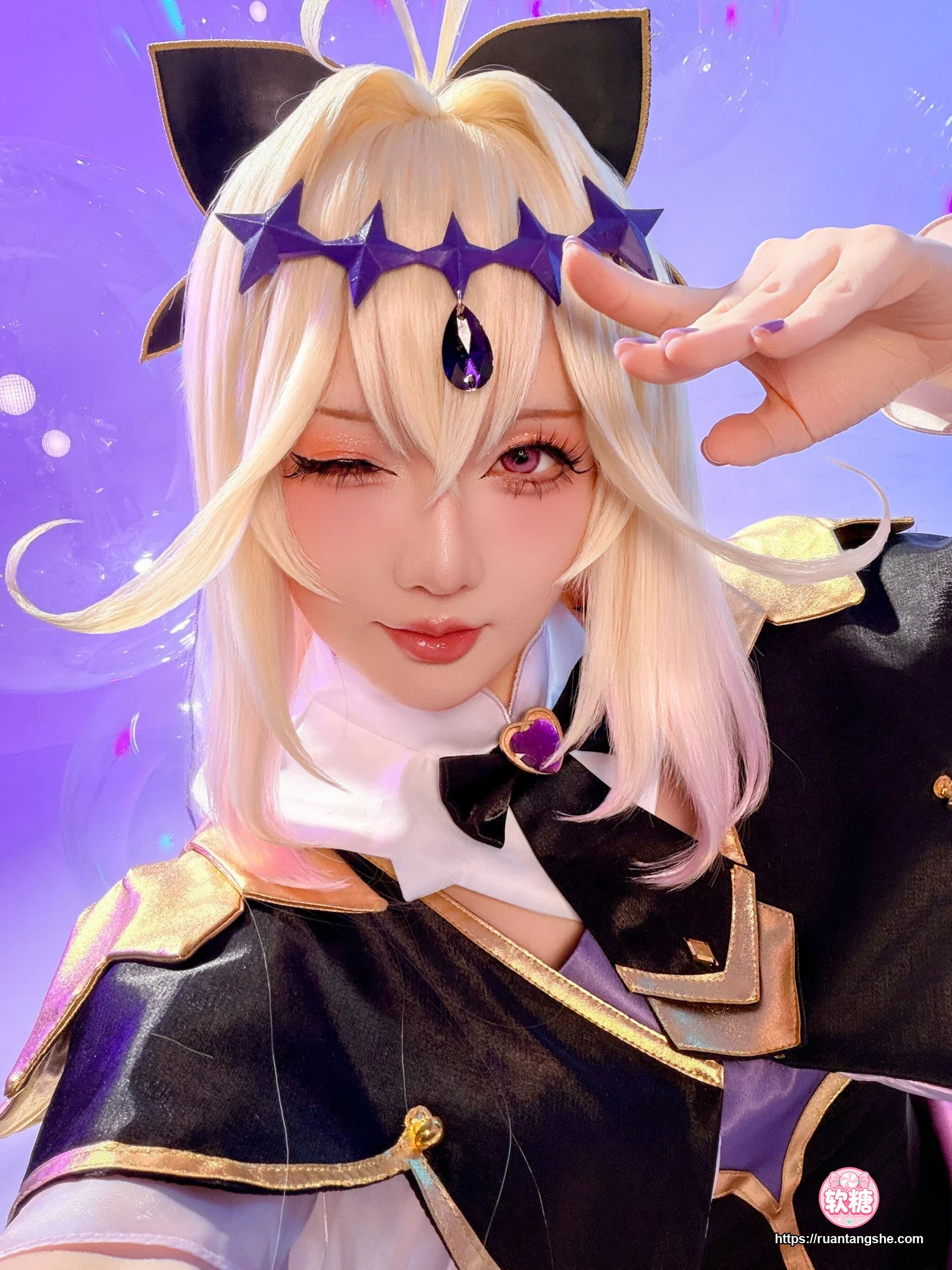 星之迟迟 星之迟迟 NO.346 - 2026年06月计划 名侦探光之美少女 森亚露露卡原皮+同人