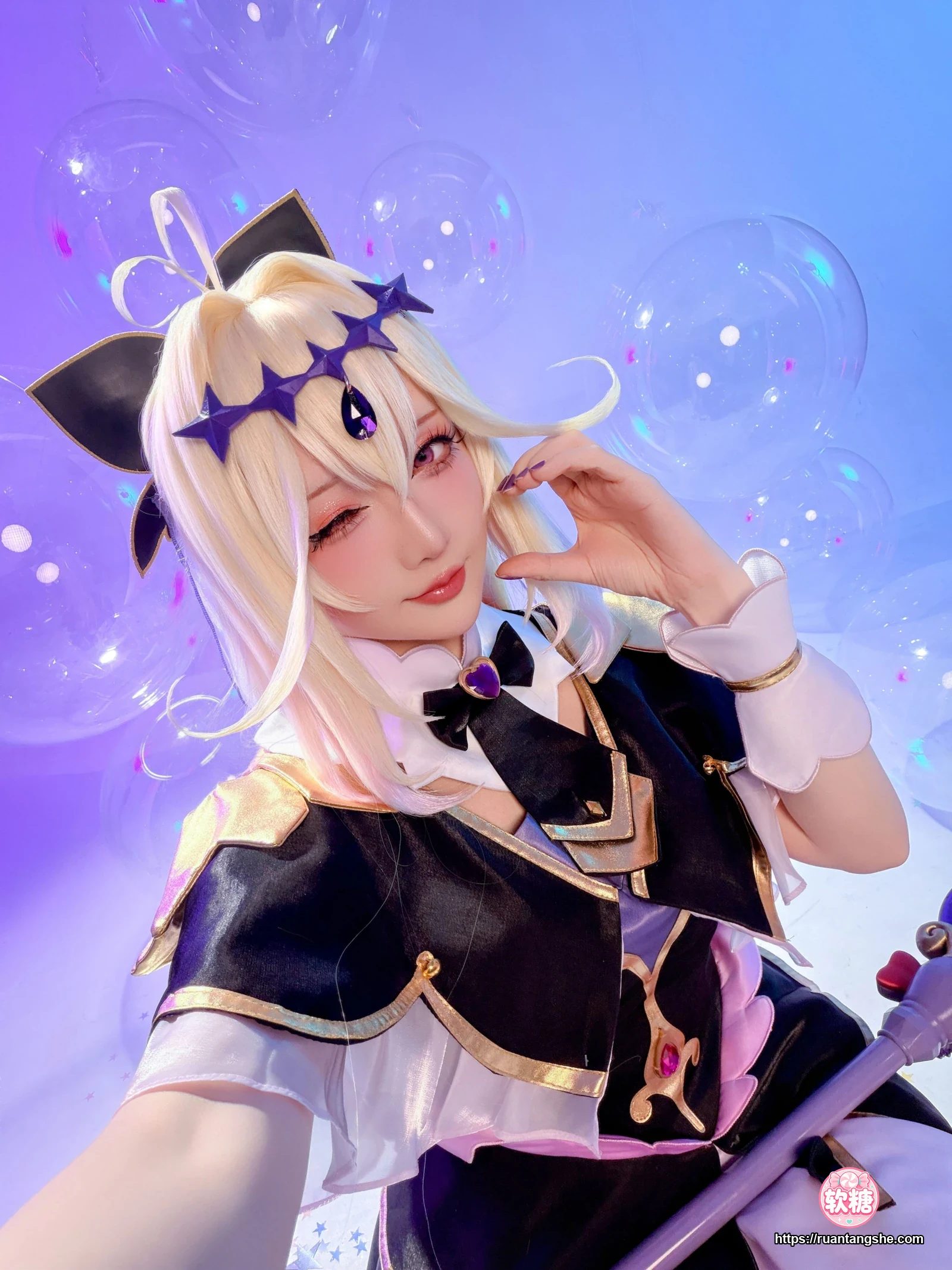 星之迟迟 星之迟迟 NO.346 - 2026年06月计划 名侦探光之美少女 森亚露露卡原皮+同人