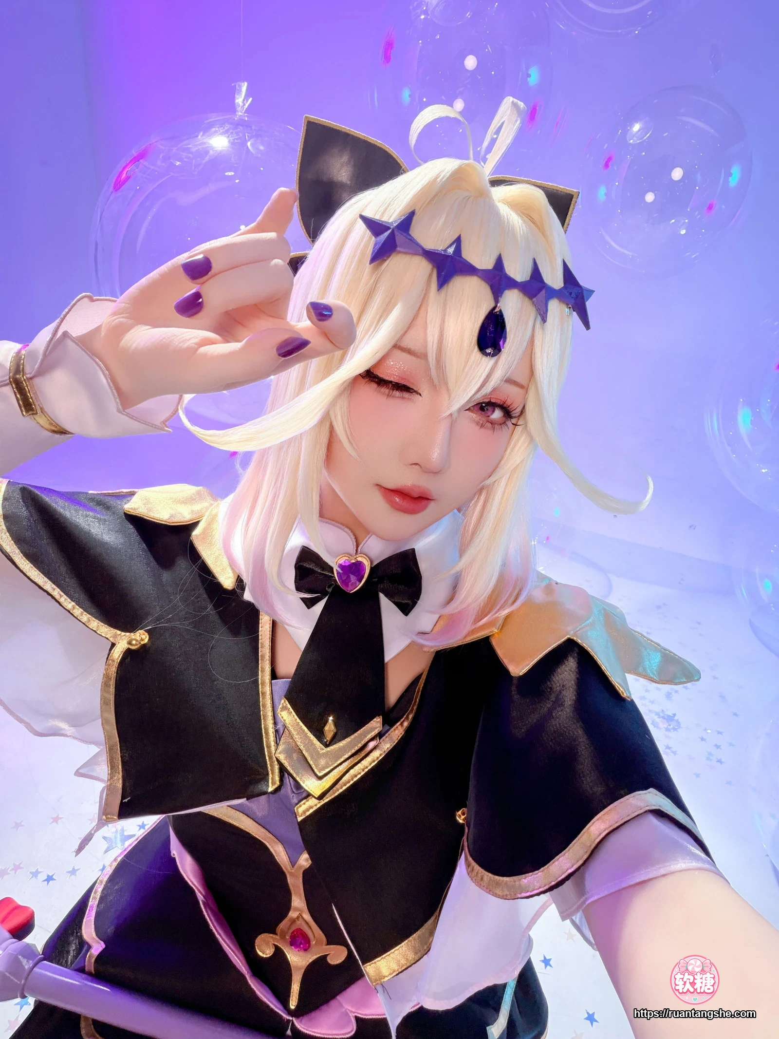 星之迟迟 星之迟迟 NO.346 - 2026年06月计划 名侦探光之美少女 森亚露露卡原皮+同人