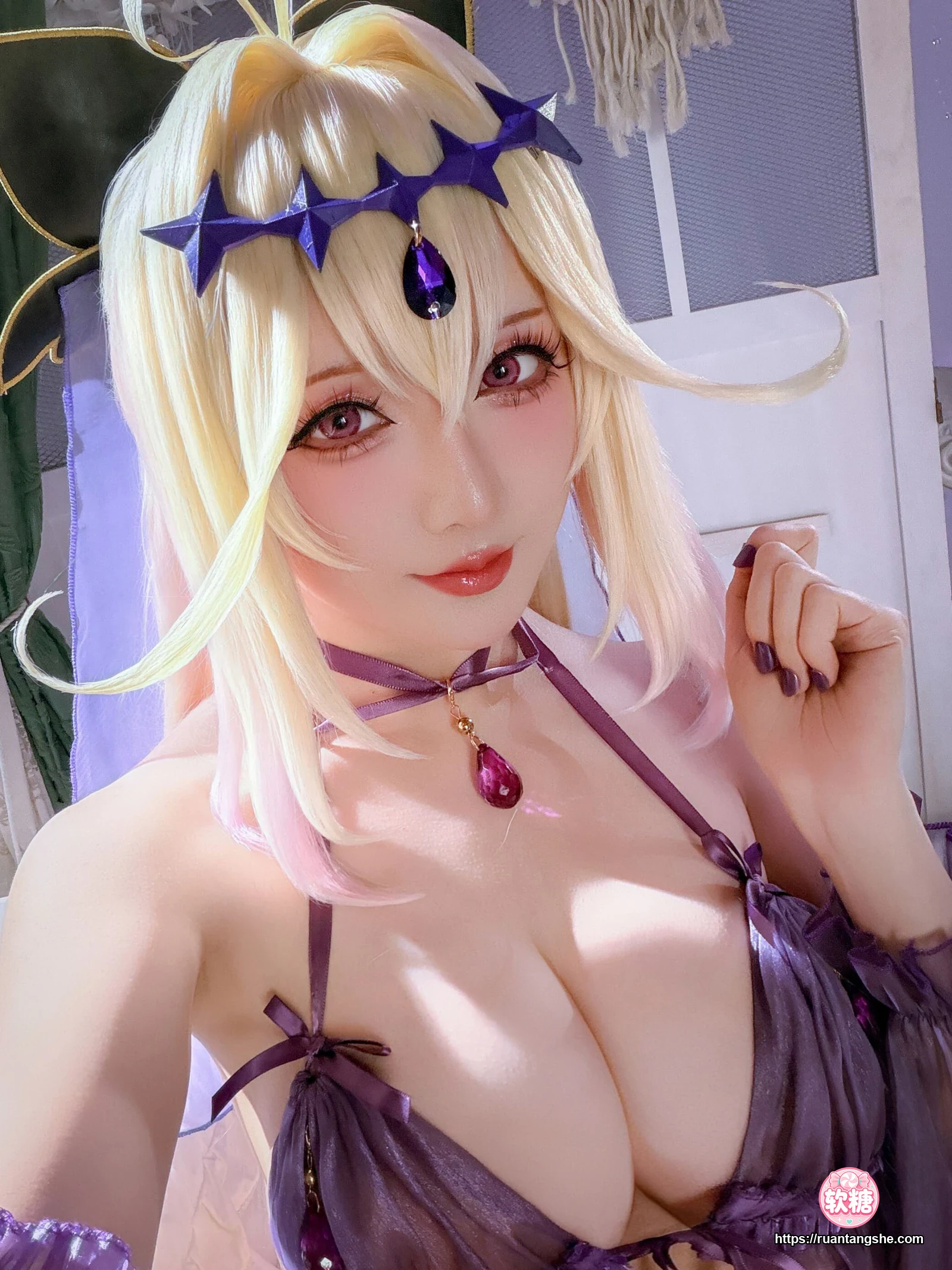 星之迟迟 星之迟迟 NO.346 - 2026年06月计划 名侦探光之美少女 森亚露露卡原皮+同人