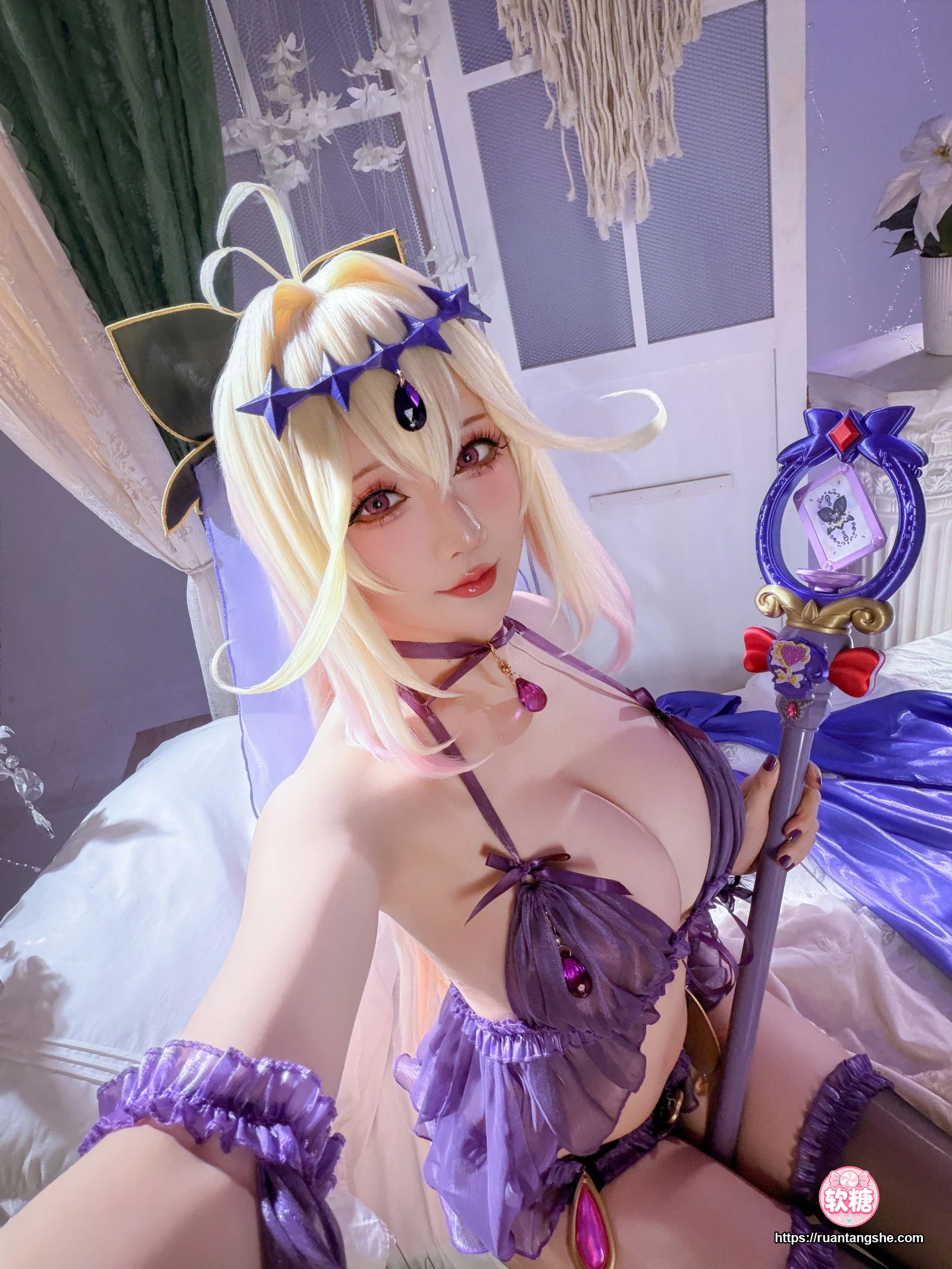 星之迟迟 星之迟迟 NO.346 - 2026年06月计划 名侦探光之美少女 森亚露露卡原皮+同人