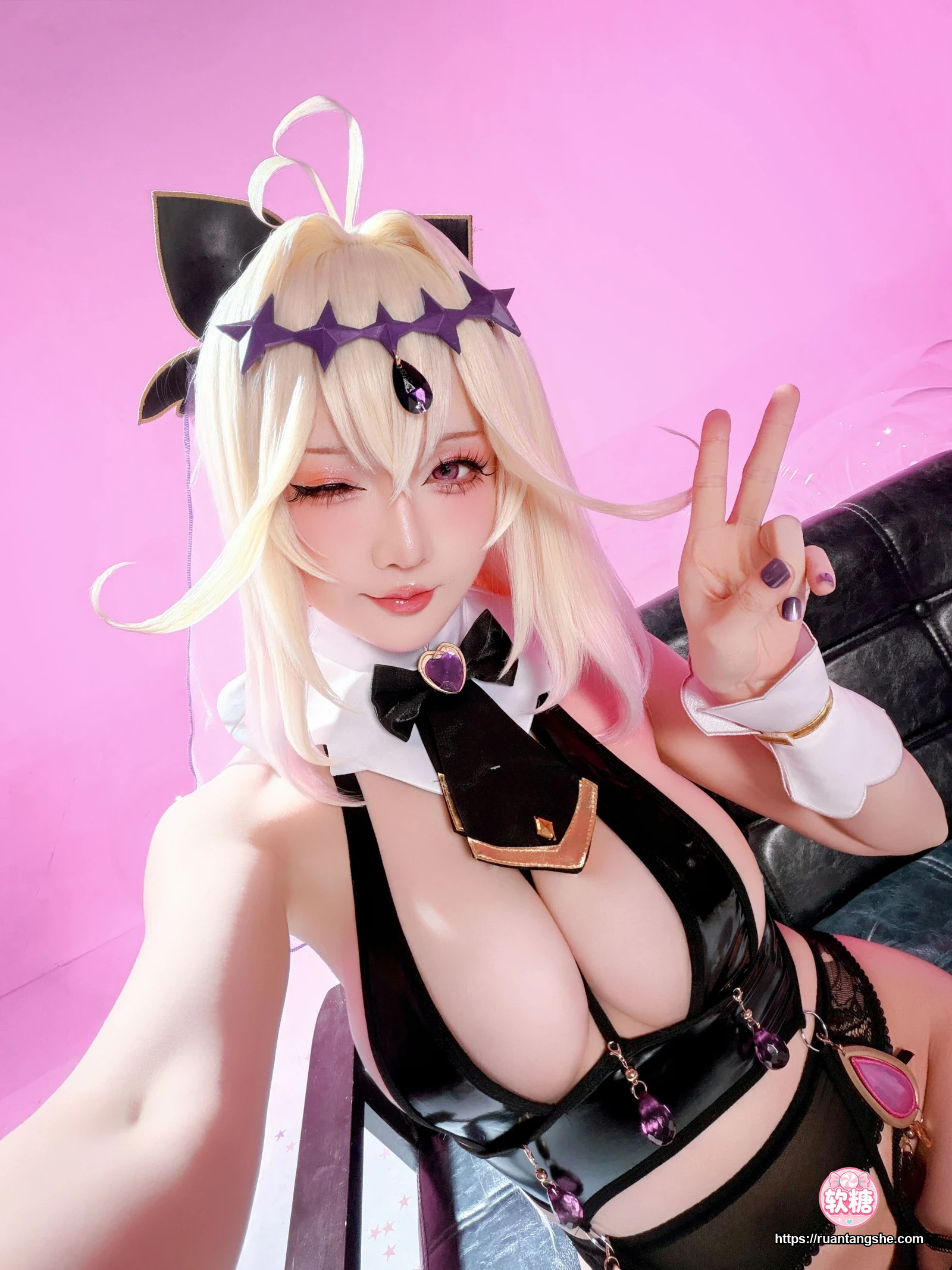 星之迟迟 星之迟迟 NO.346 - 2026年06月计划 名侦探光之美少女 森亚露露卡原皮+同人