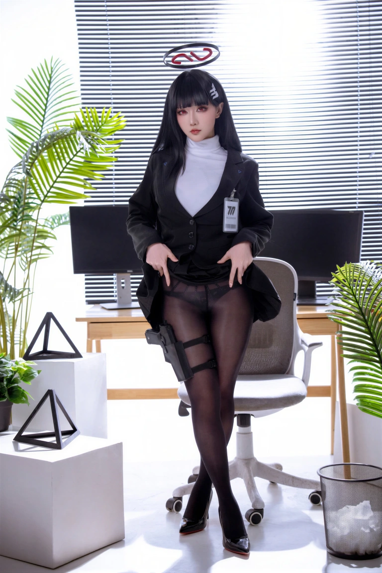 星之迟迟《2026年07月计划A 蔚蓝档案 调月莉音原皮同人》写真图集 98P｜在线预览与图包下载