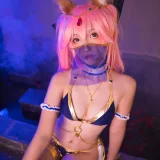 神楽坂真冬《第二季 序号21：玉藻前舞娘《Mysterious Love》》写真图集 150P｜在线预览与图包下载