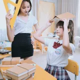 神楽坂真冬《第三季 序号3：《数之歌》百合教室》写真图集 150P+3V｜在线预览与图包下载