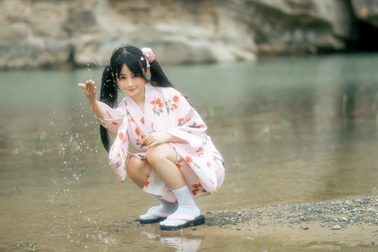 桜井宁宁《浴袍》写真图集 76P｜在线预览与图包下载