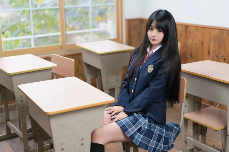 桜井宁宁《放课后jk》写真图集 86P｜在线预览与图包下载
