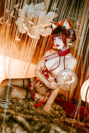雯仔不讲道理《王者荣耀 妲己》写真图集 12P｜在线预览与图包下载