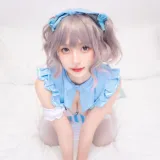 神楽坂真冬《第四季 序号1：《蓝调女仆》》写真图集 75P｜在线预览与图包下载