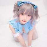 神楽坂真冬《第四季 序号1：《蓝调女仆》》写真图集 75P｜在线预览与图包下载