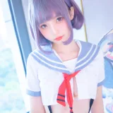 神楽坂真冬《第四季 序号4：《灰丝吊带JK》》写真图集 75P｜在线预览与图包下载