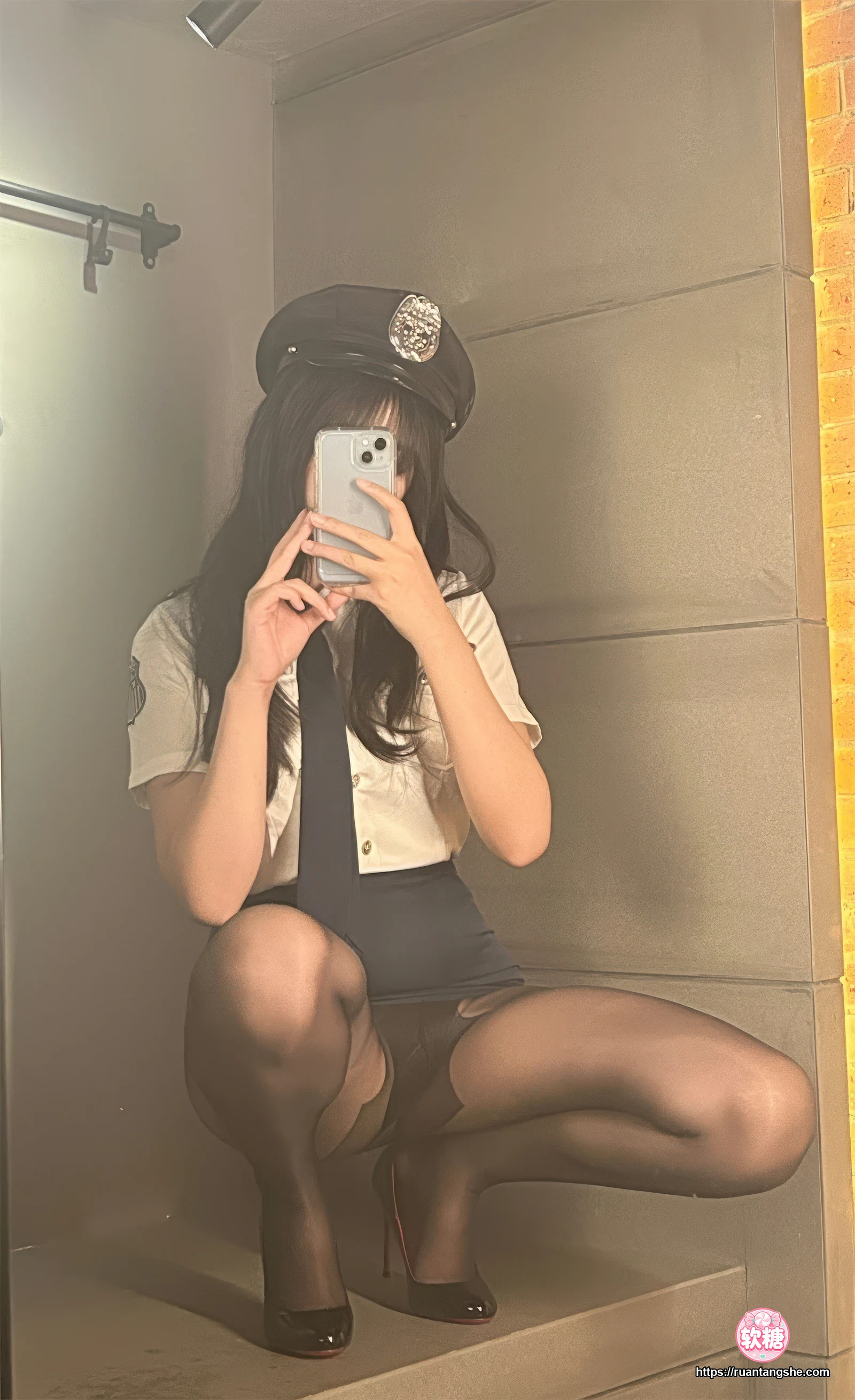 轩萧学姐 轩萧学姐 - NO.87 - 女警官黑丝+肉丝