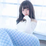 神楽坂真冬《第四季 序号7：《蓝白格》》写真图集 75P｜在线预览与图包下载