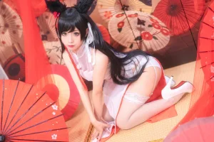 蠢沫沫《爱宕习字》写真图集 40P｜在线预览与图包下载