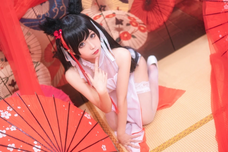 蠢沫沫《爱宕习字》写真图集 40P｜在线预览与图包下载
